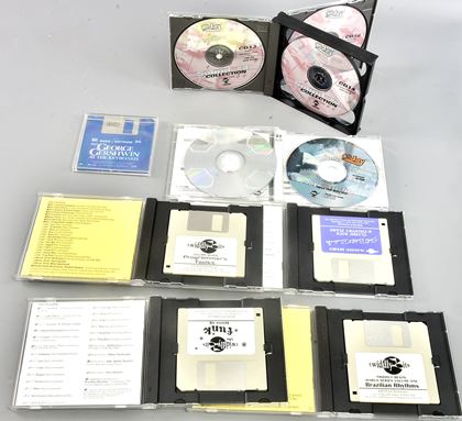 various-Large lot of CDs, disks etc